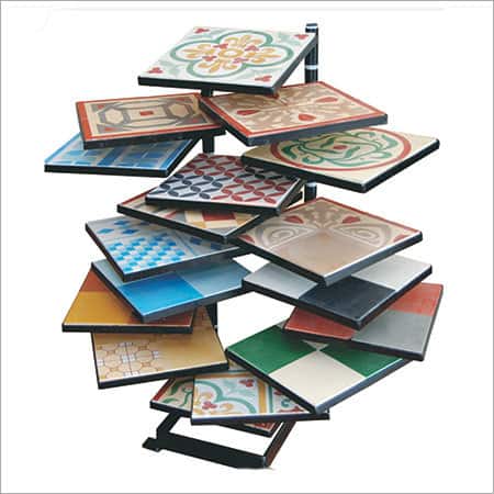 Metal Ceramic Tiles Display Stand, Size : 12 Inch
