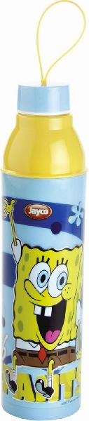 Sleekman Sponge Bob Water Bottle, for School, College, Office, Home, Etc., Capacity : 1 Litre