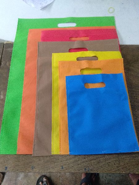 Non Woven D Cut Bags, Color : Multi Color