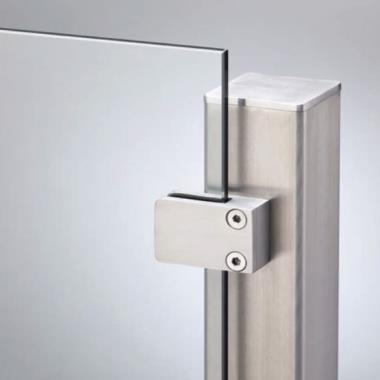 OZRF-ED-GC-A4 Glass Door Upper Bracket, Feature : Rust Proof