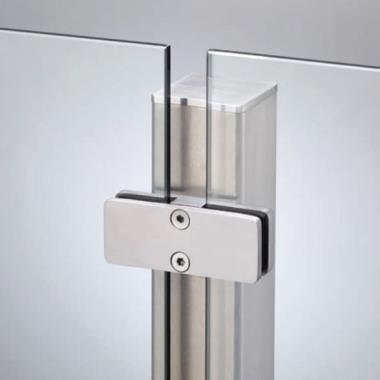 OZRF-ED-GC-A7 Glass Door Front Bracket