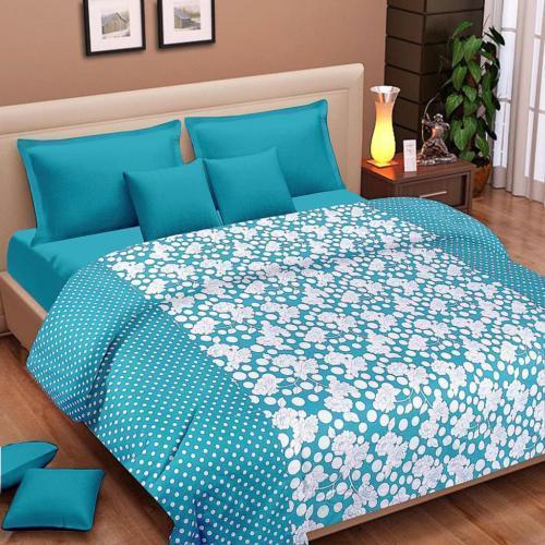 Bombay Dyeing 100% Cotton Double Bed Dohar Set