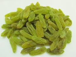 green raisins