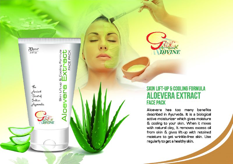 Divine Aloevera Extract Face Pack