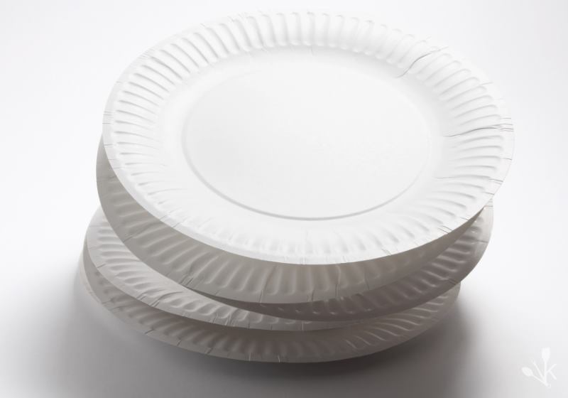 Round Disposable Paper Plates, for Event, Party, Snacks, Feature : Eco Friendly, Lightweight