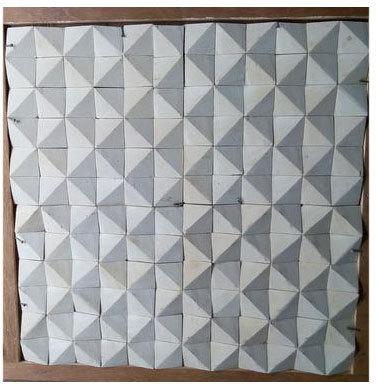 Mint Diamond Pattern Wall Claddings