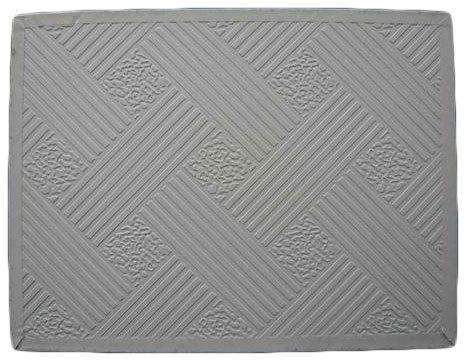 Grey Rectangular PVC Laminated Gypsum Board