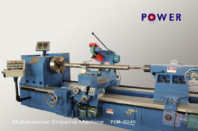 Light Scale Rubber Roller Stripping Machine