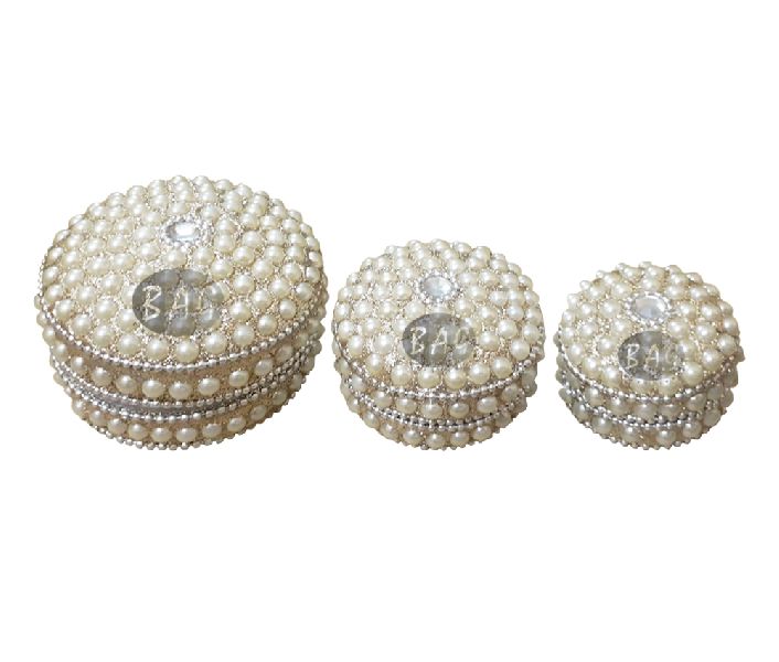 Beaded Jewelry Lac Boxes