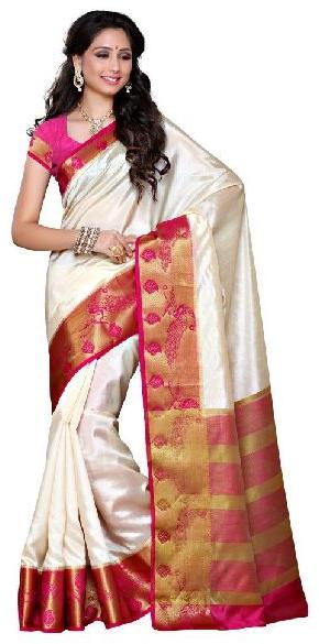 Plain tussar silk sarees, Occasion : Casual Wear