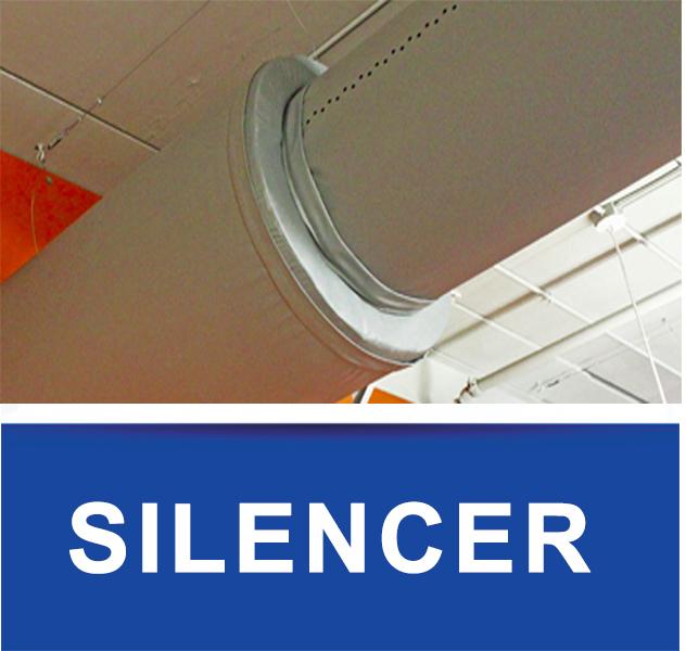 Silencer Fabric Sound Attenuator