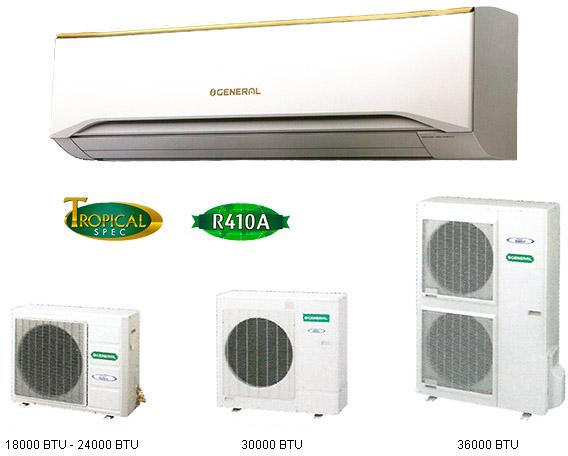 O GENERAL WALL MOUNTED SPLIT AIR CONDITIONERS