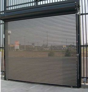 Perforated Galvanized Slat Rolling Shutter