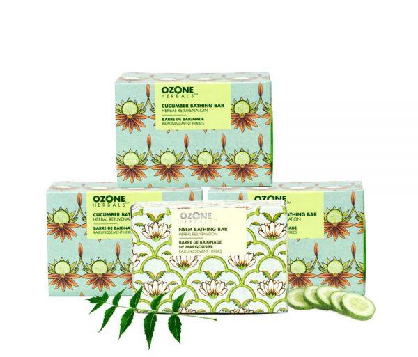 Bathing Bars Cucumberand Neem