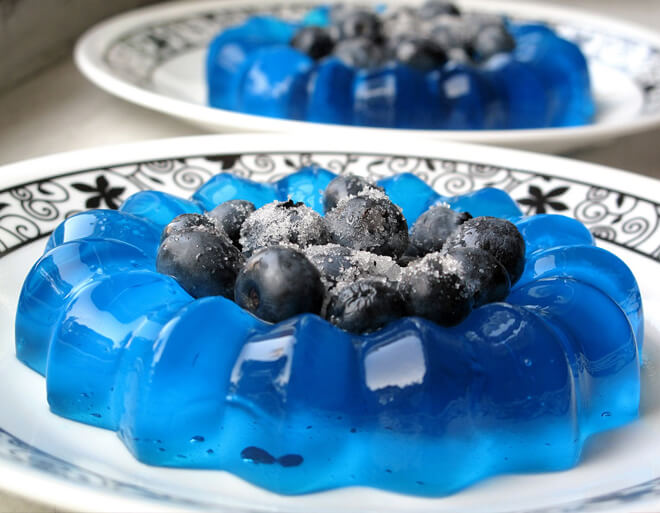 Blueberry Jello Cake