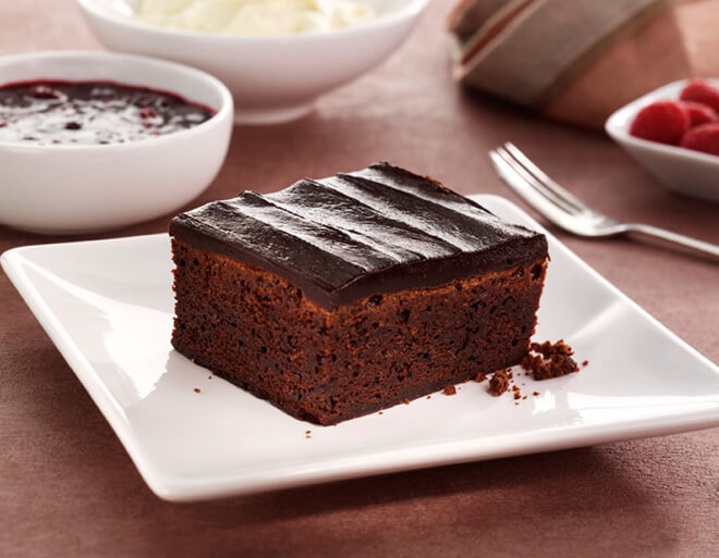 Brownie Slice Cake