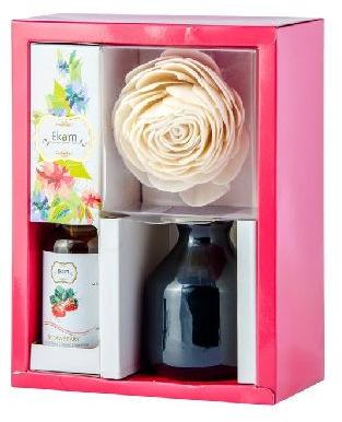Strawberry Flower Reed Diffuser Set