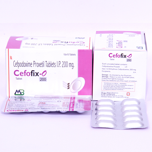 Cefpodoxime proxtil 200 mg Tablets