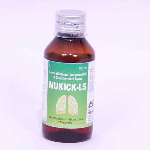 levosalbutamol ambroxol guaiphenesin syrup