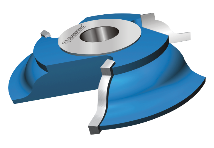 TCT Brazed Profile Cutter by Accutec Wood Tooling System Pvt. Ltd, tct