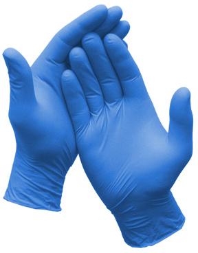 Nitrile surgical gloves
