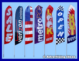 Advertising Flags, Style : Flying
