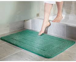 Microfiber Bath mats, for In Bathroom, Style : Rectangular