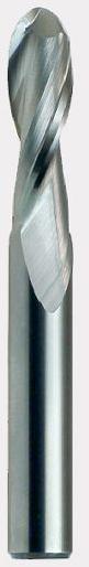 Metal Ball Nose End Mill, for Cutting, Certification : ISI Certified