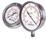 Industrial Gauges, for Chemical Petrochemical, Air conditioning
