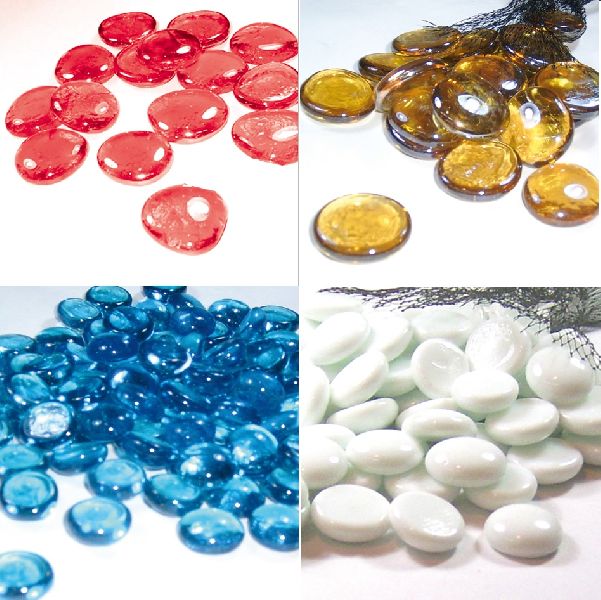 Glass Gems Flat Glass Beads Multicolor Vase Filler Manufacturer In