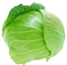 Organic Fresh Cabbage, Color : Green