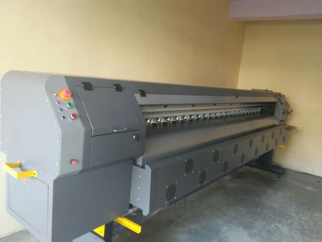 Konica Head Flex Printing Machine
