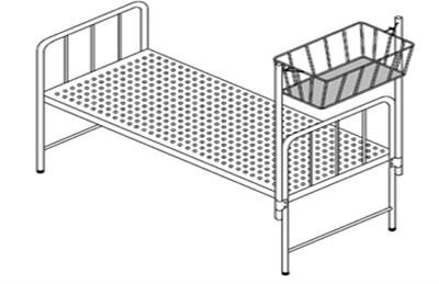 CRIB ARRANGEMENT WITH BED