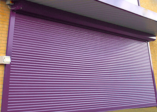 Electric rolling shutters