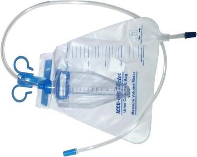 Measured Volume Meter Urine Collection Bag