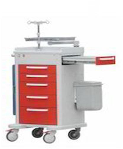 Nursing-Treatment Trolley, Size : 588x480x1213mm