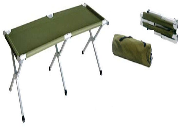 Single Fold, with Telescopic Lifting Handles Army Stretcher