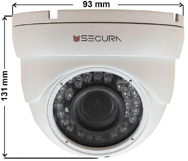 Varifocal Metal Dome Camera