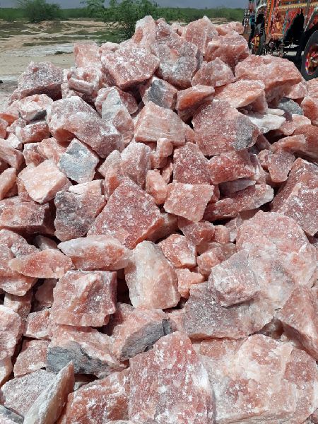 Himalaya Pink Solid Raw Rock Salt Lumps, Packaging Type : loose