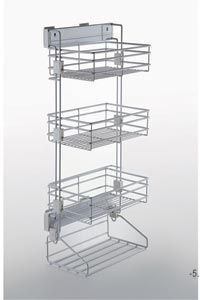 Storage Rack, Size : 400 MM Cabinet width