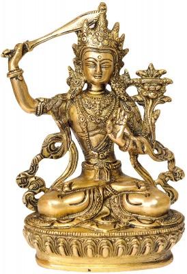 Buddhist Goddess Manjushri Sculpture Statues