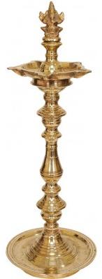 Brass Religious Diya Stand, Style : Antique, Antique