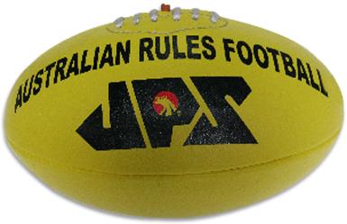 Yellow PU Meterial Aussie Rules Football