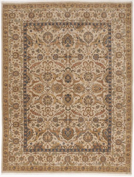 Hand knotted rug. 9'2"x 12'