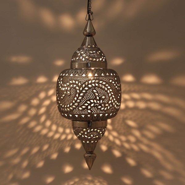 JSE Gold Iron Moroccan Lanterns, Color : Golden