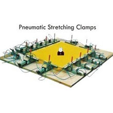 Metal Polished Pneumatic Fabric Stretching Clamps