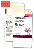 Artesunate Injection, for Clinical, Hospital, Form : Liquid