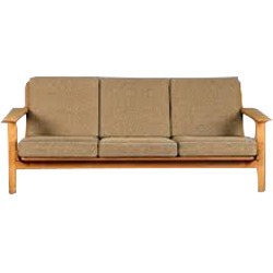 Wooden Residential Three Seater Sofa, Feature : Enthralling look, Sophisticated finish, Elegant designs