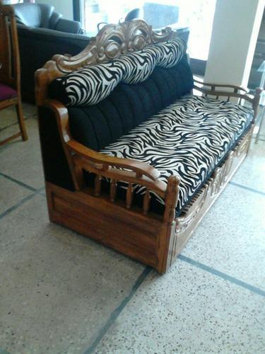Mayur Wooden Sofa Cum Bed