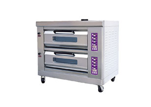 Automatic Stainless Steel Double Deck Oven, for Baking, Certification : CE Certified
